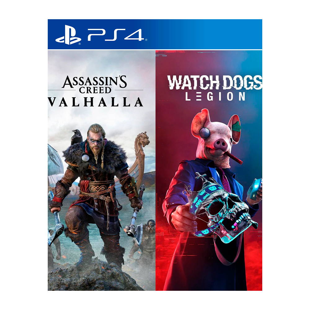 ASSASSIN’S CREED VALHALLA + WATCH DOGS LEGION → PS4/PS5