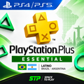 PlayStation Plus Essential| 3 y 12 Meses | Latino —Brazil - Argentina