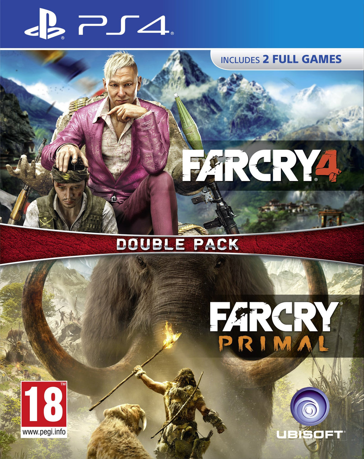 FAR CRY 4 + FAR CRY PRIMAL BUNDLE → PS4/PS5