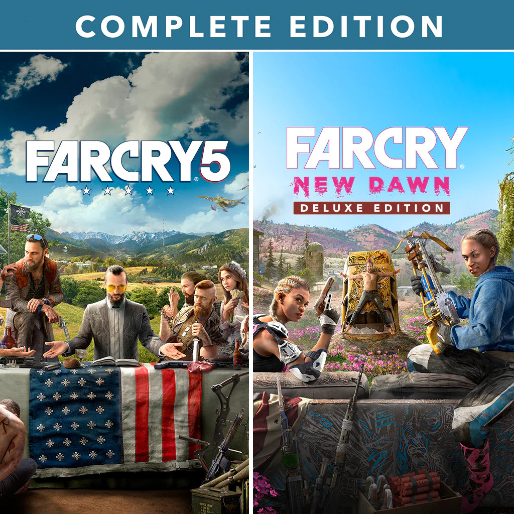 FAR CRY 5 + FAR CRY NEW DAWN → PS4/PS5