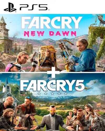 Far Cry® 5 + Far Cry® New Dawn Complete Edition → PS4/PS5