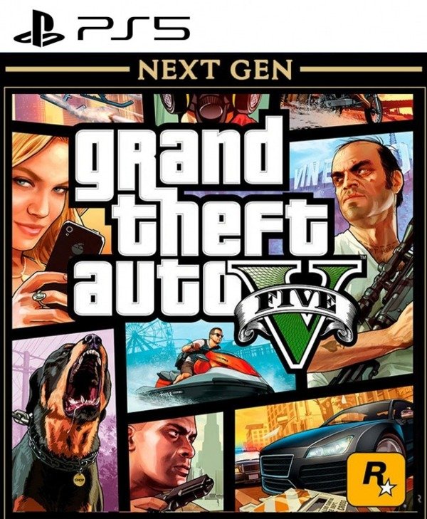 Grand Theft Auto V New Gen → EXCLUSIVO PS5