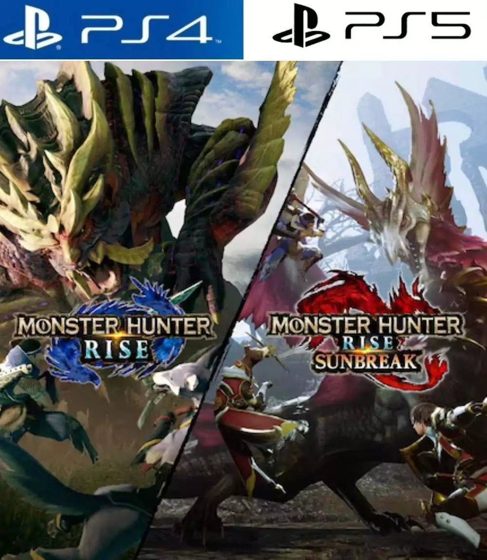 Monster Hunter Rise + Sunbreak → PS4/PS5