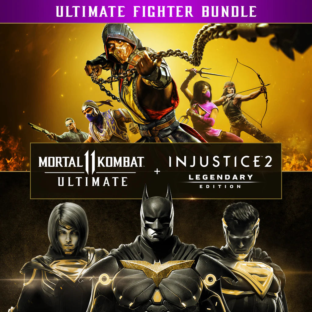 Mortal Kombat 11 Ultimate + Injustice 2 Leg. Edition Bundle → PS4/PS5