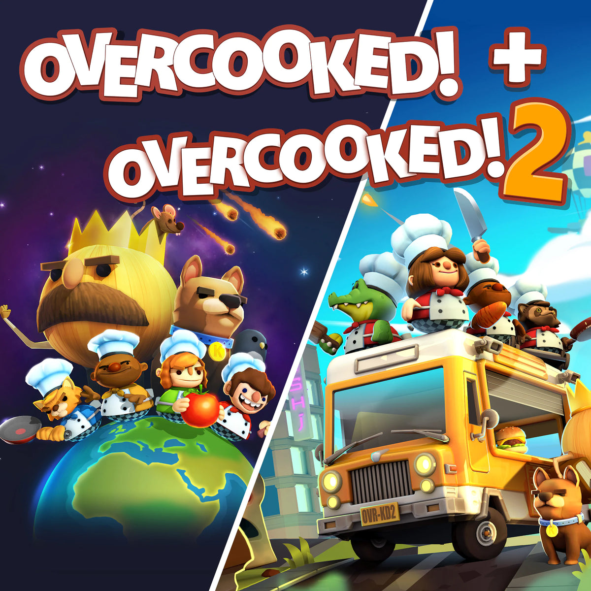 OVERCOOKED 1+2 → PS4/PS5