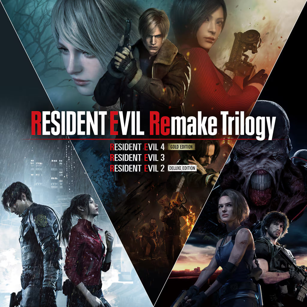 RESIDENT EVIL REMAKE TRILOGY → PS4/PS5