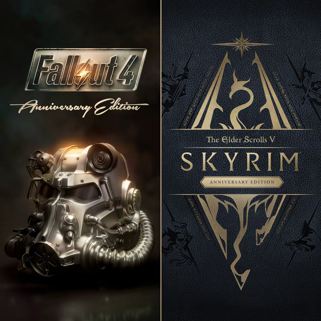 Skyrim Anniversary Edition + Fallout 4 G.O.T.Y Bundle → PS4/PS5